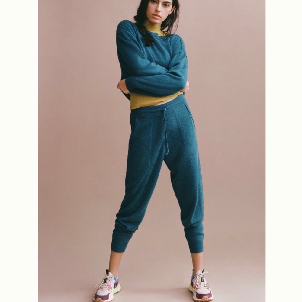 anthropologie emmeline cashmere jogger